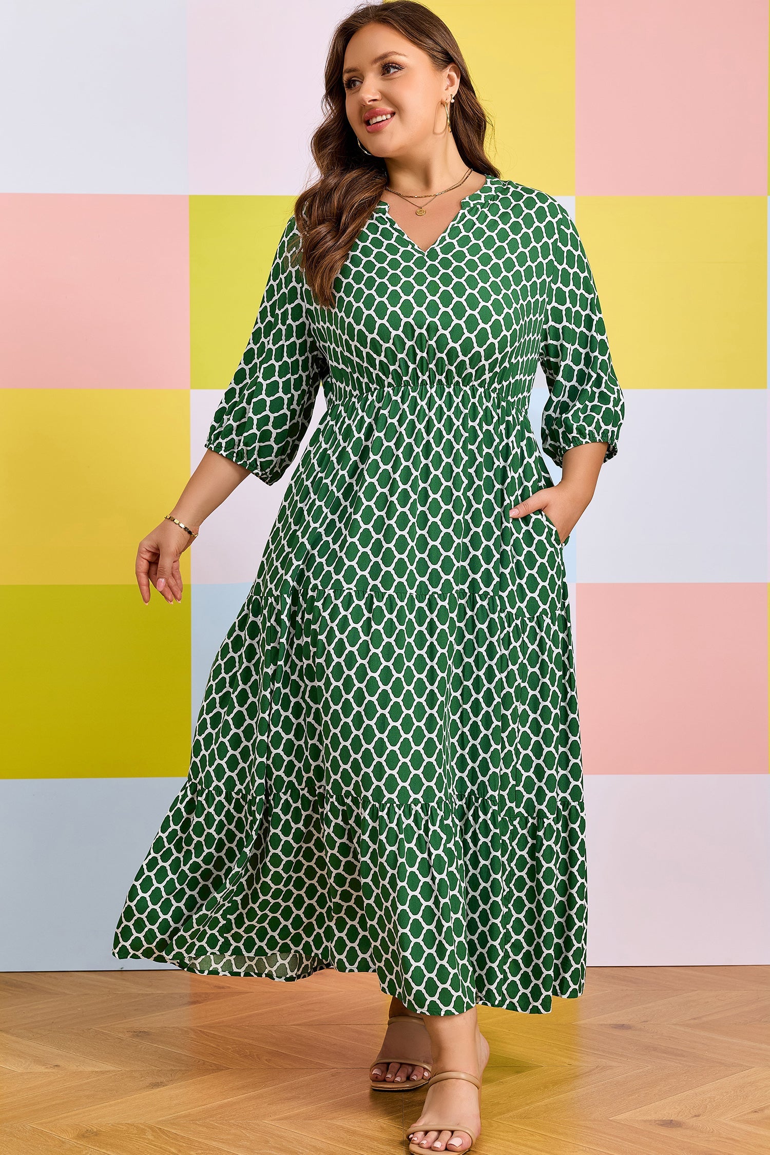 Olive Grove Dress
