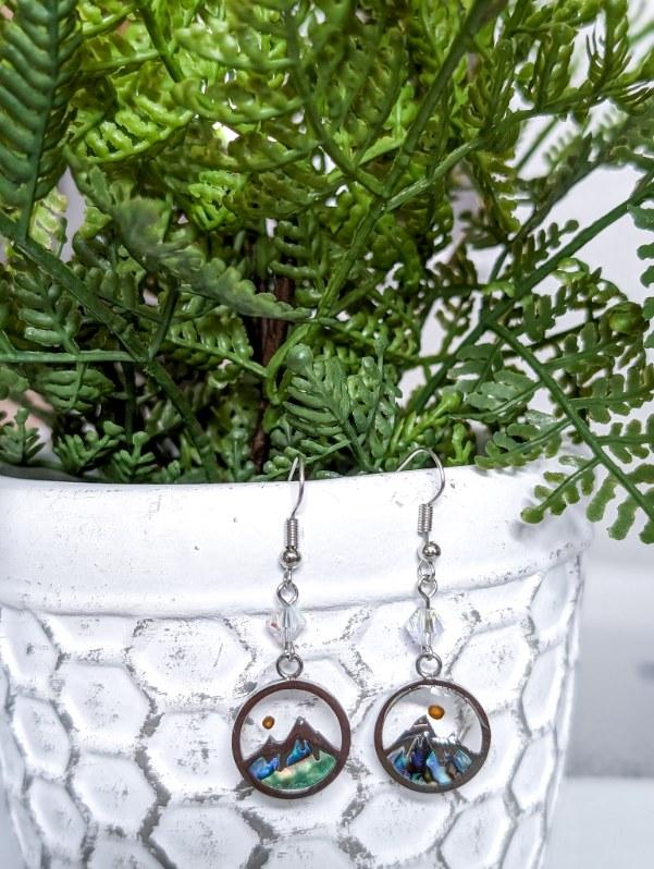 The Faith Moves Mountains Earrings