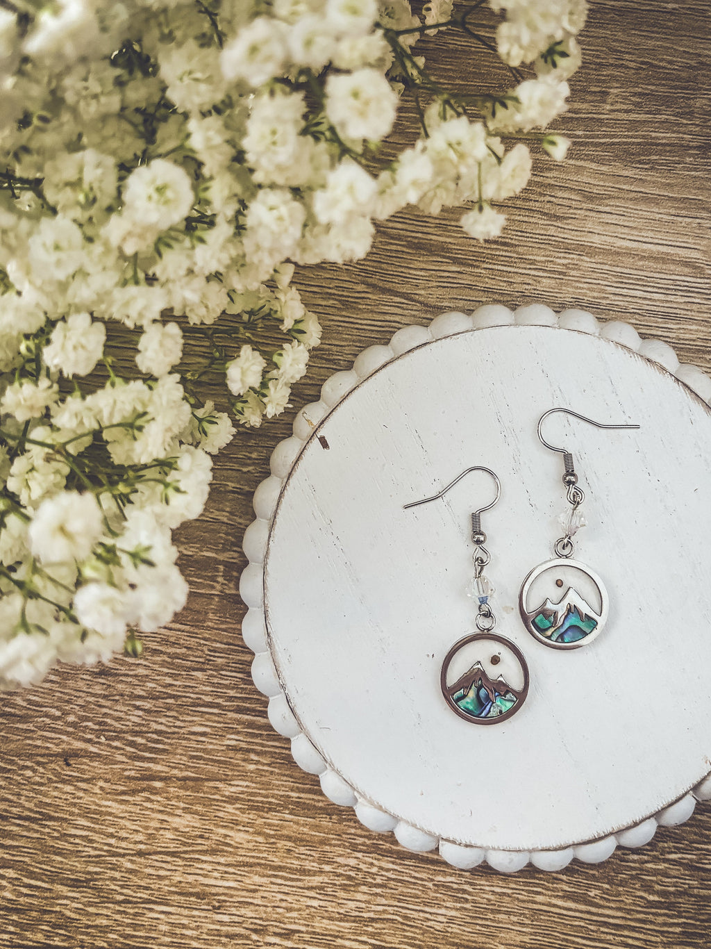 The Faith Moves Mountains Earrings