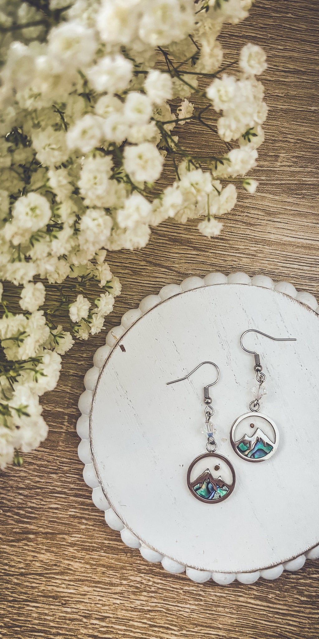 The Faith Moves Mountains Earrings