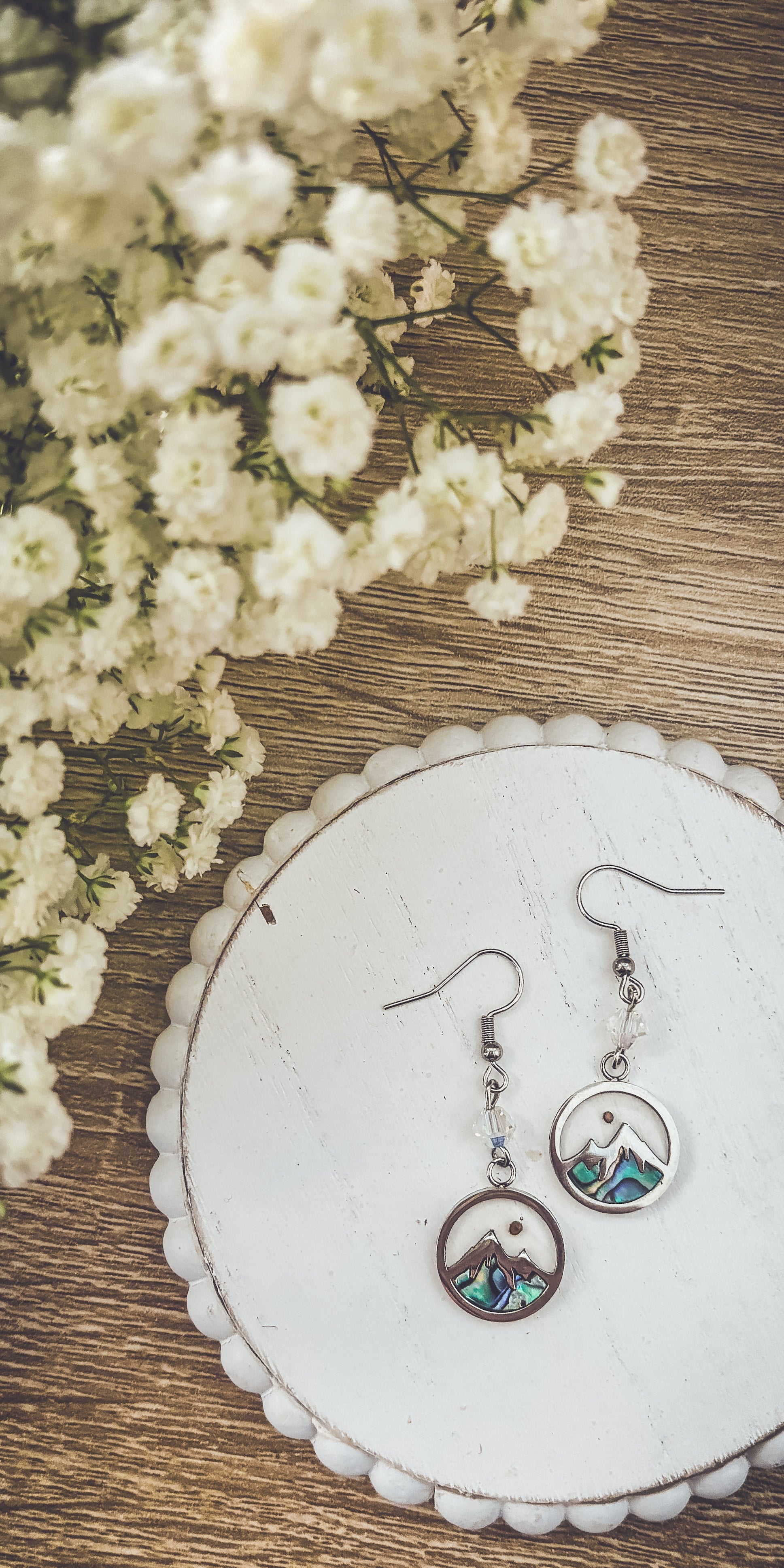 The Faith Moves Mountains Earrings