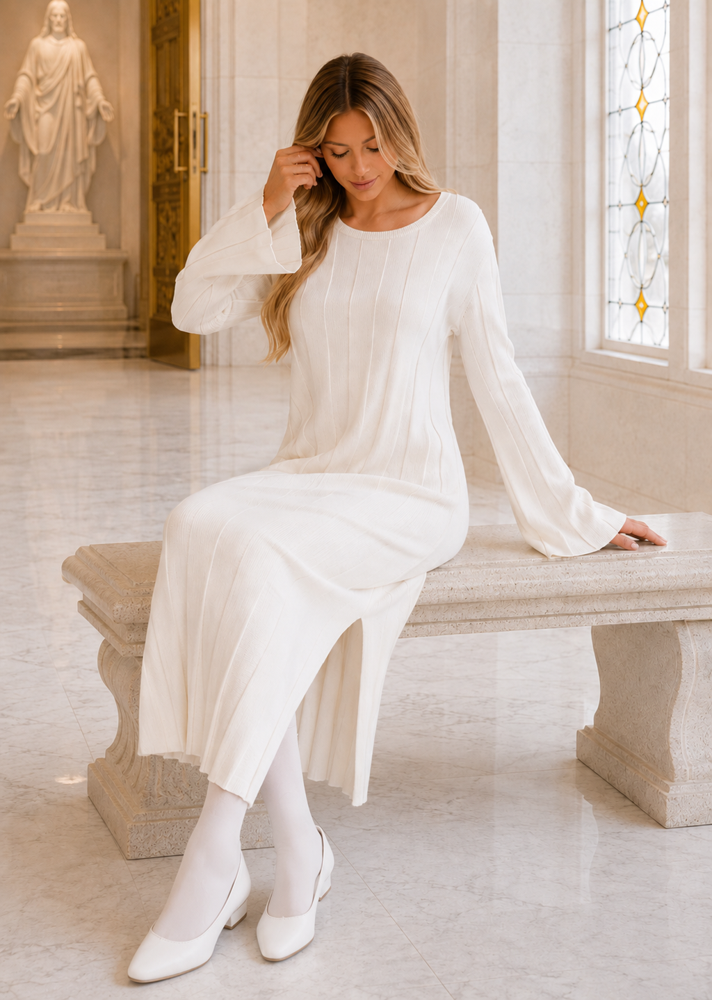 The Eden Sweater Dress