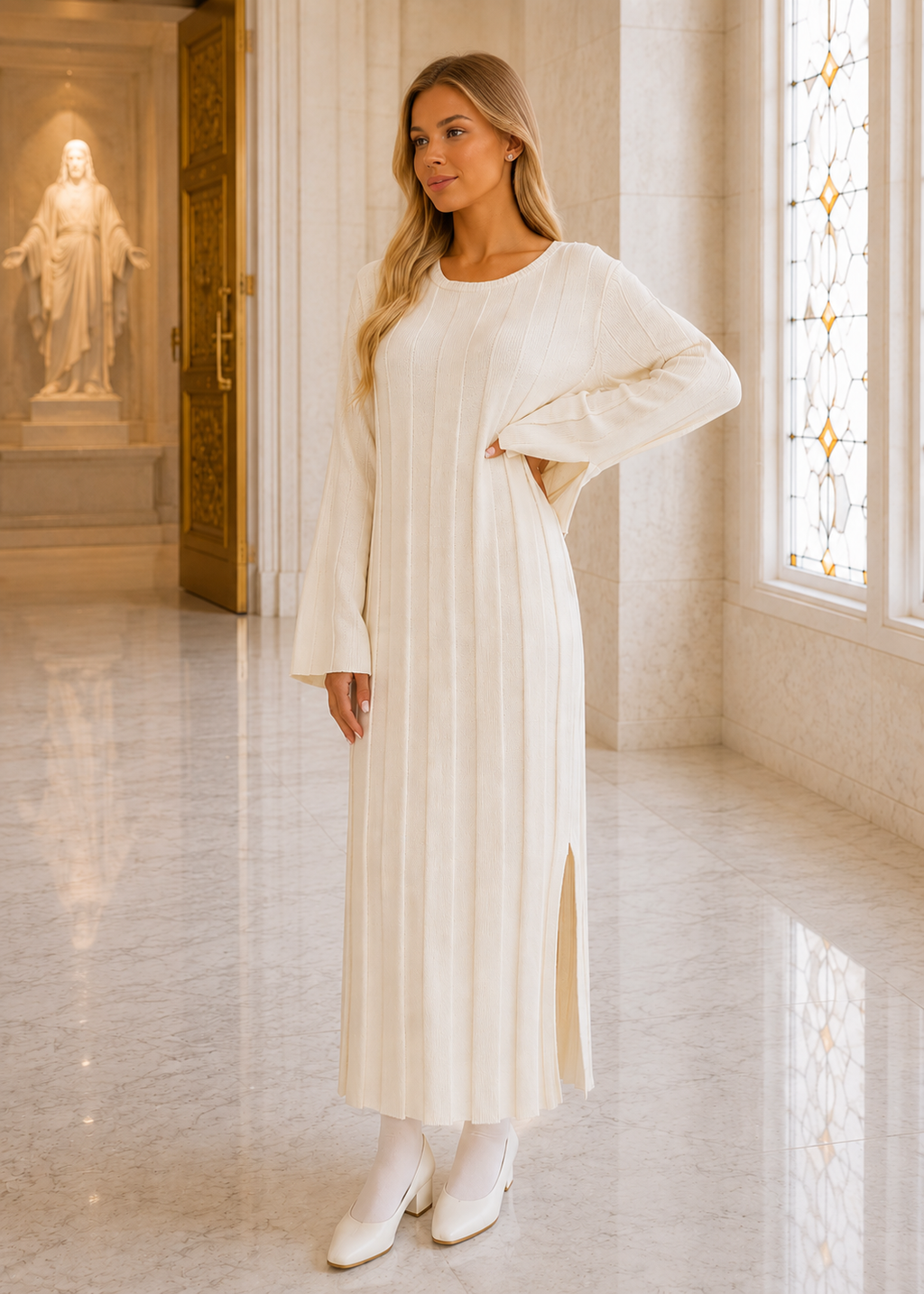 The Eden Sweater Dress