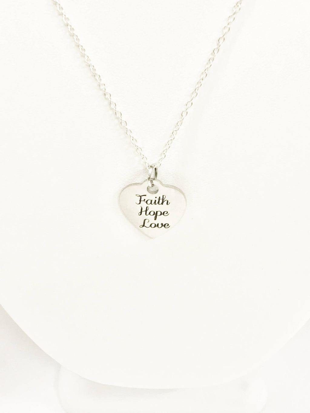 The Faith Hope Love Pendant