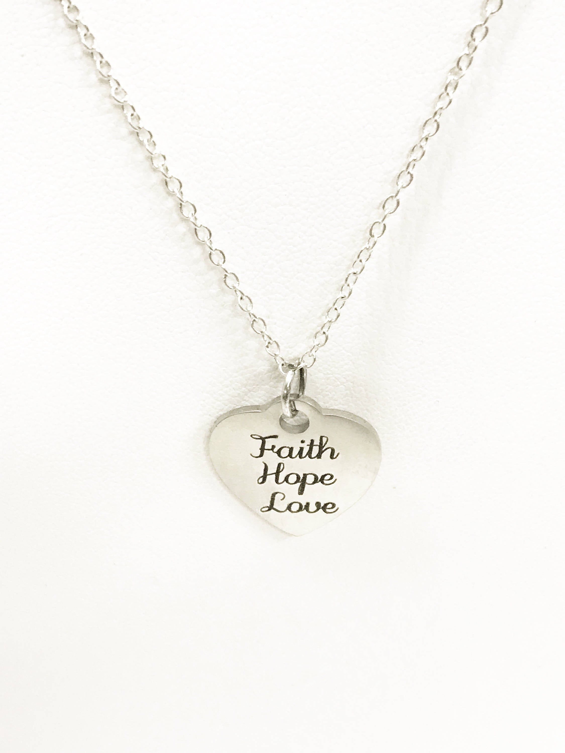 The Faith Hope Love Pendant
