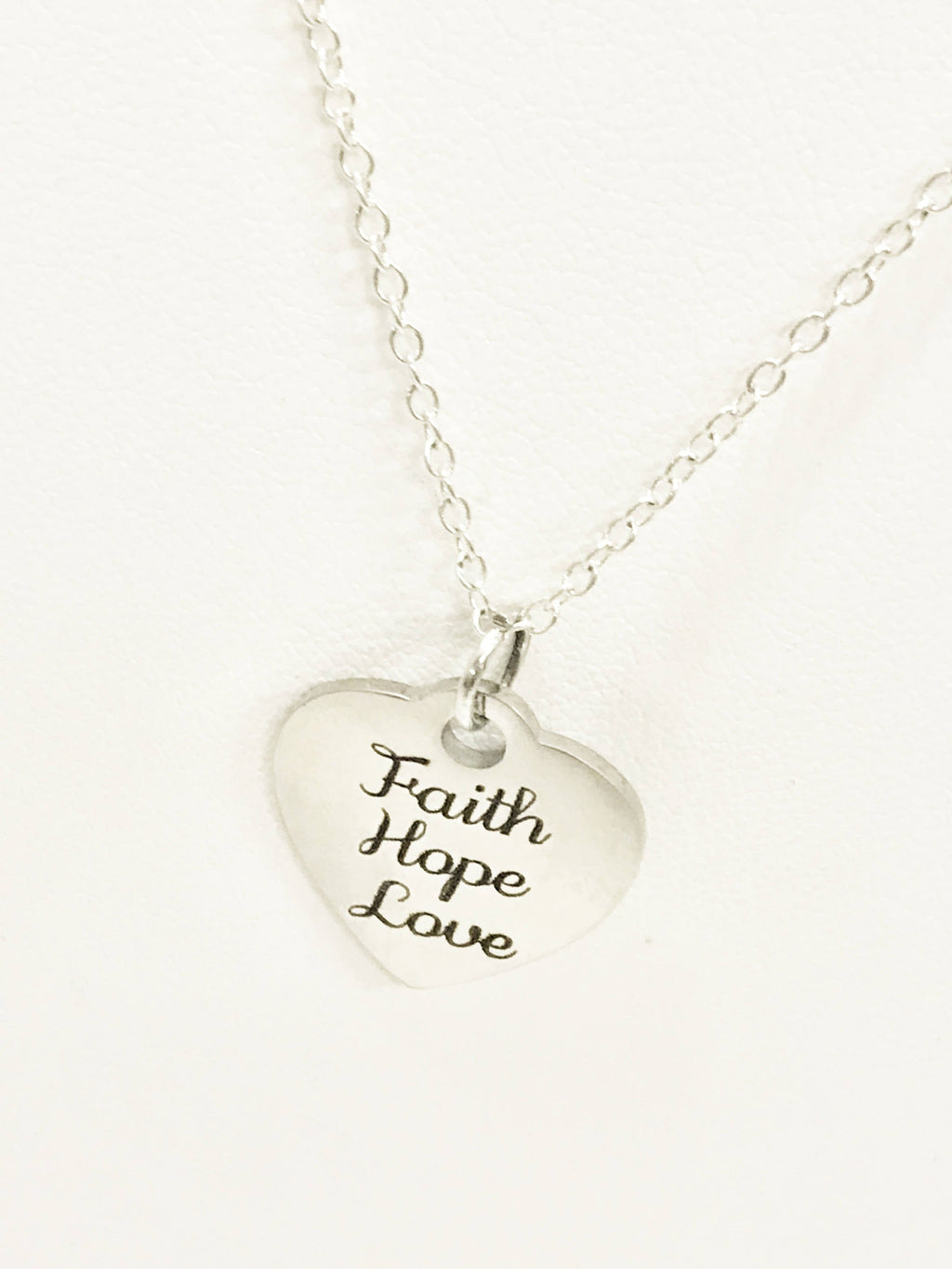 The Faith Hope Love Pendant