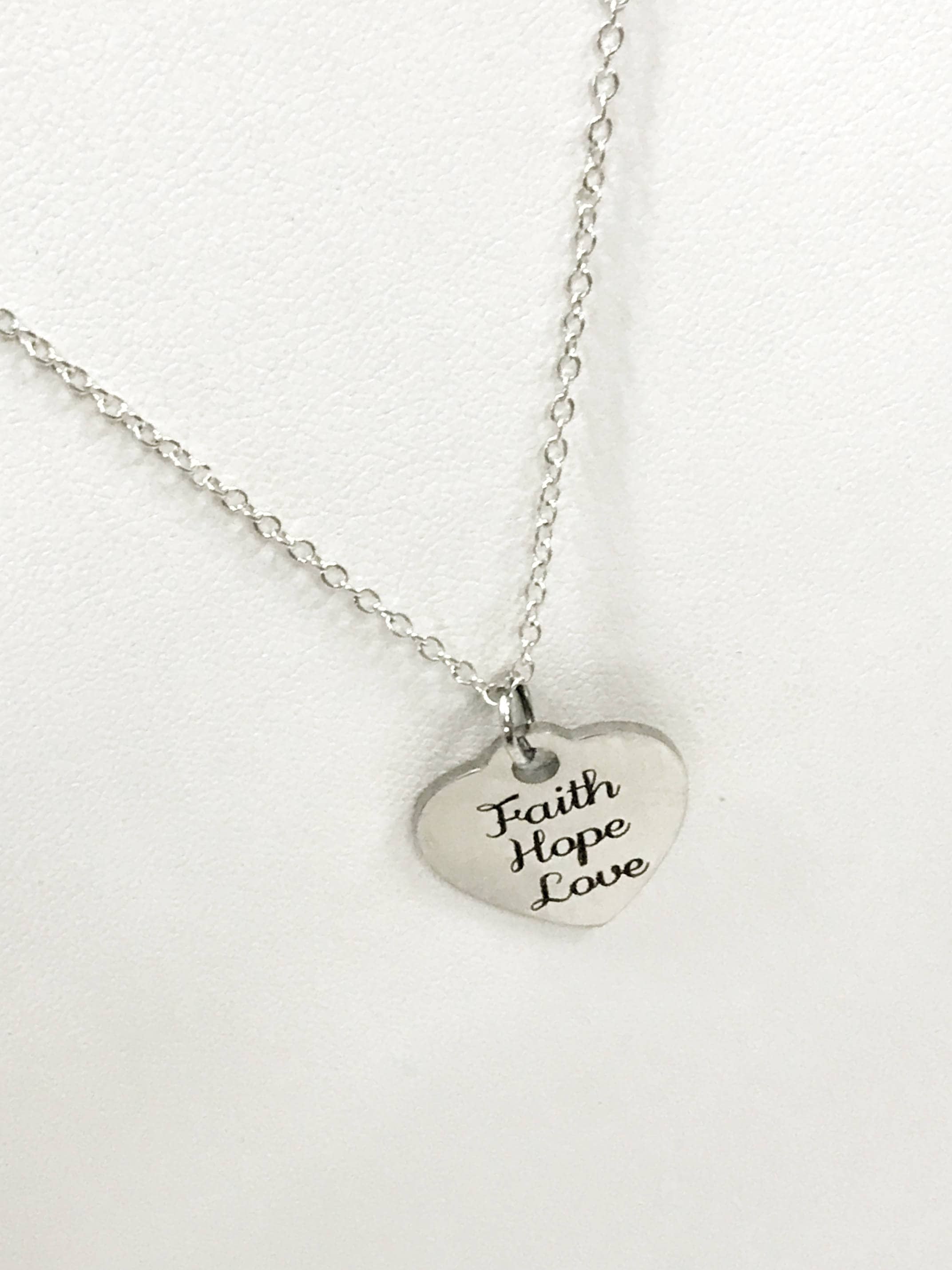 The Faith Hope Love Pendant