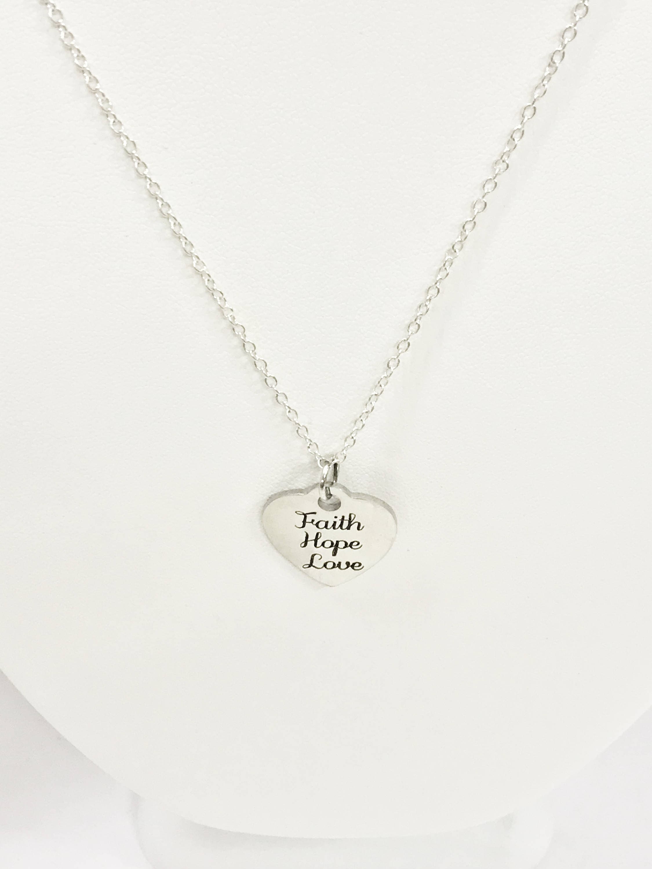 The Faith Hope Love Pendant
