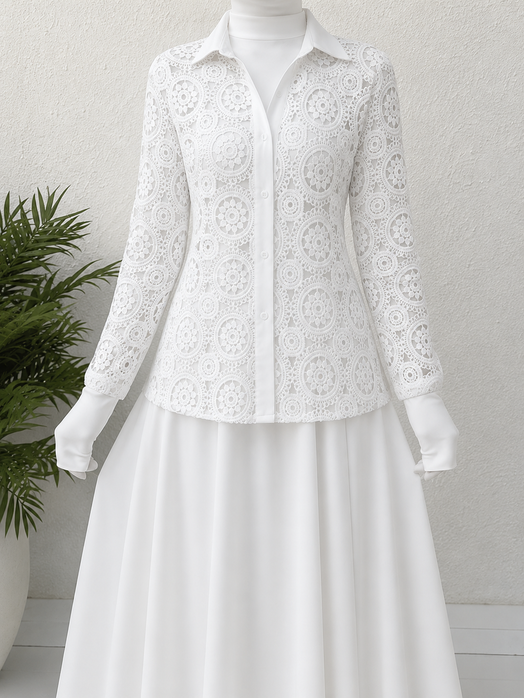 The Heirloom Lace Blouse